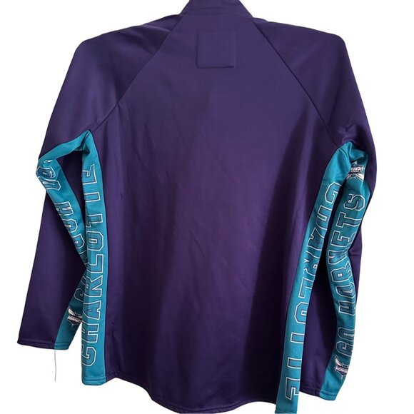 Hands High NBA Charlotte Hornets G-III 1/4 Zip SZ M Purple NWT Athleisure - Picture 2 of 13